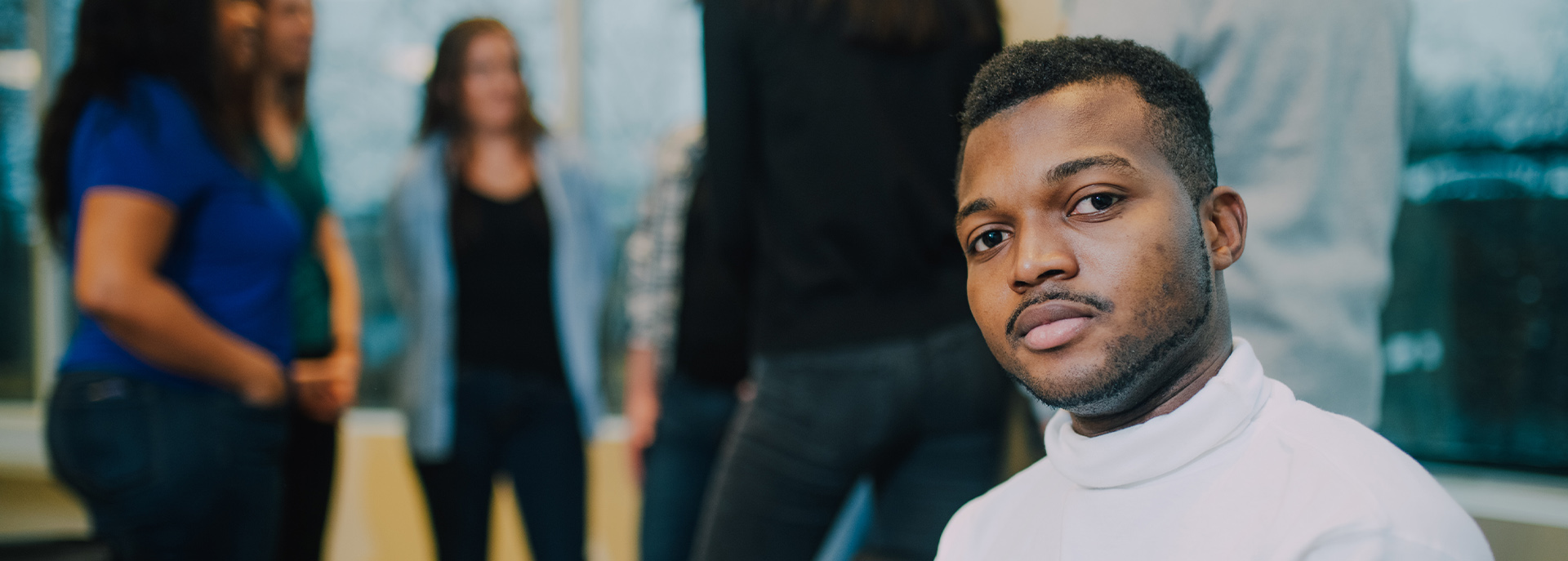 A man post battling depression
